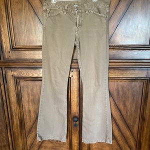 Lucky Brand Vintage Juniper Flare Khaki Denim